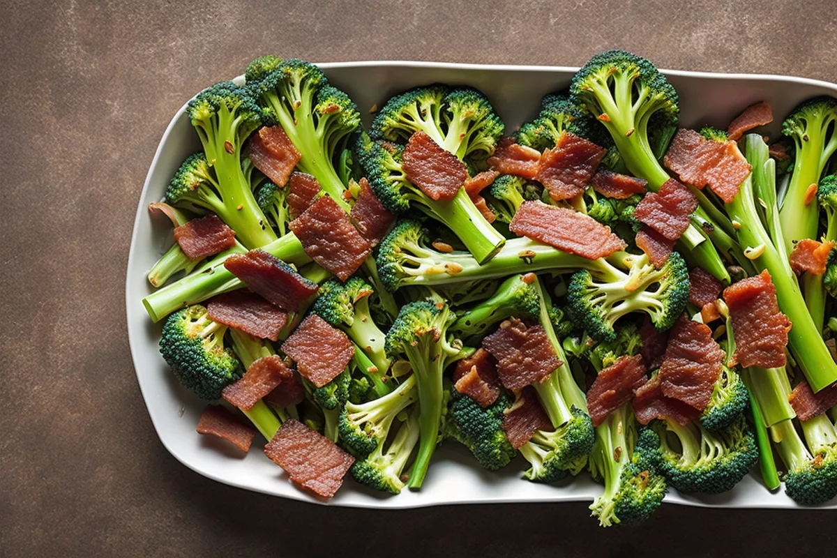 Recette salade de brocoli et bacon