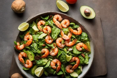 Recette salade de crevettes et avocat