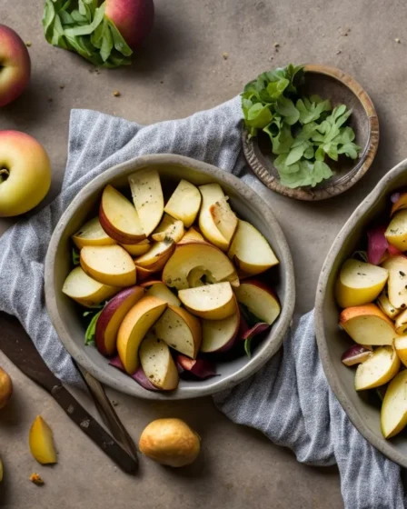 Recette salade de dinde et pommes granny