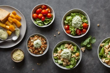 Recette salade de feves et parmesan