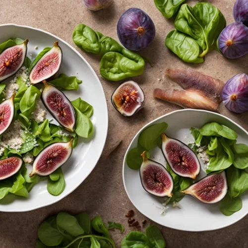 Recette salade de figues et jambon de parme