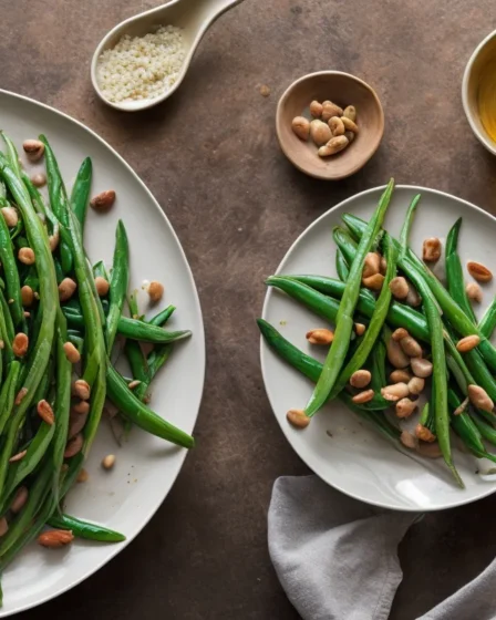 Recette salade de haricots verts et oeufs durs