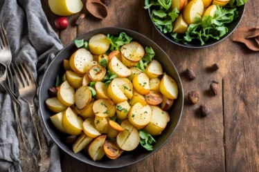 Recette salade de pommes de terre a lechalote