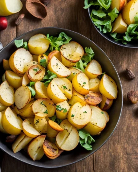 Recette salade de pommes de terre a lechalote