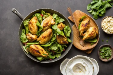 Recette salade de poulet au curry