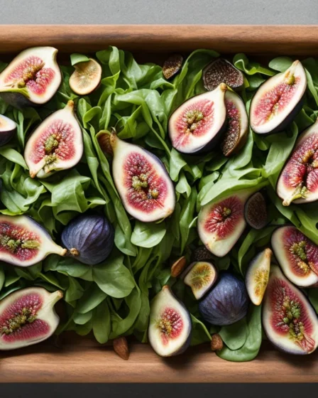 Recette salade de roquette et figues fraiches
