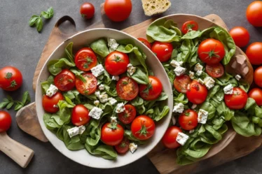 Recette salade de tomates pasteque et feta